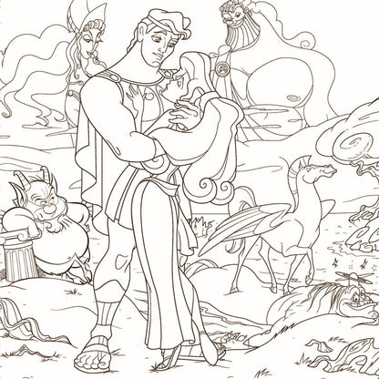 Disney – Classic Masterpieces: Art Therapy Coloring Book (80 Pages, PDF)