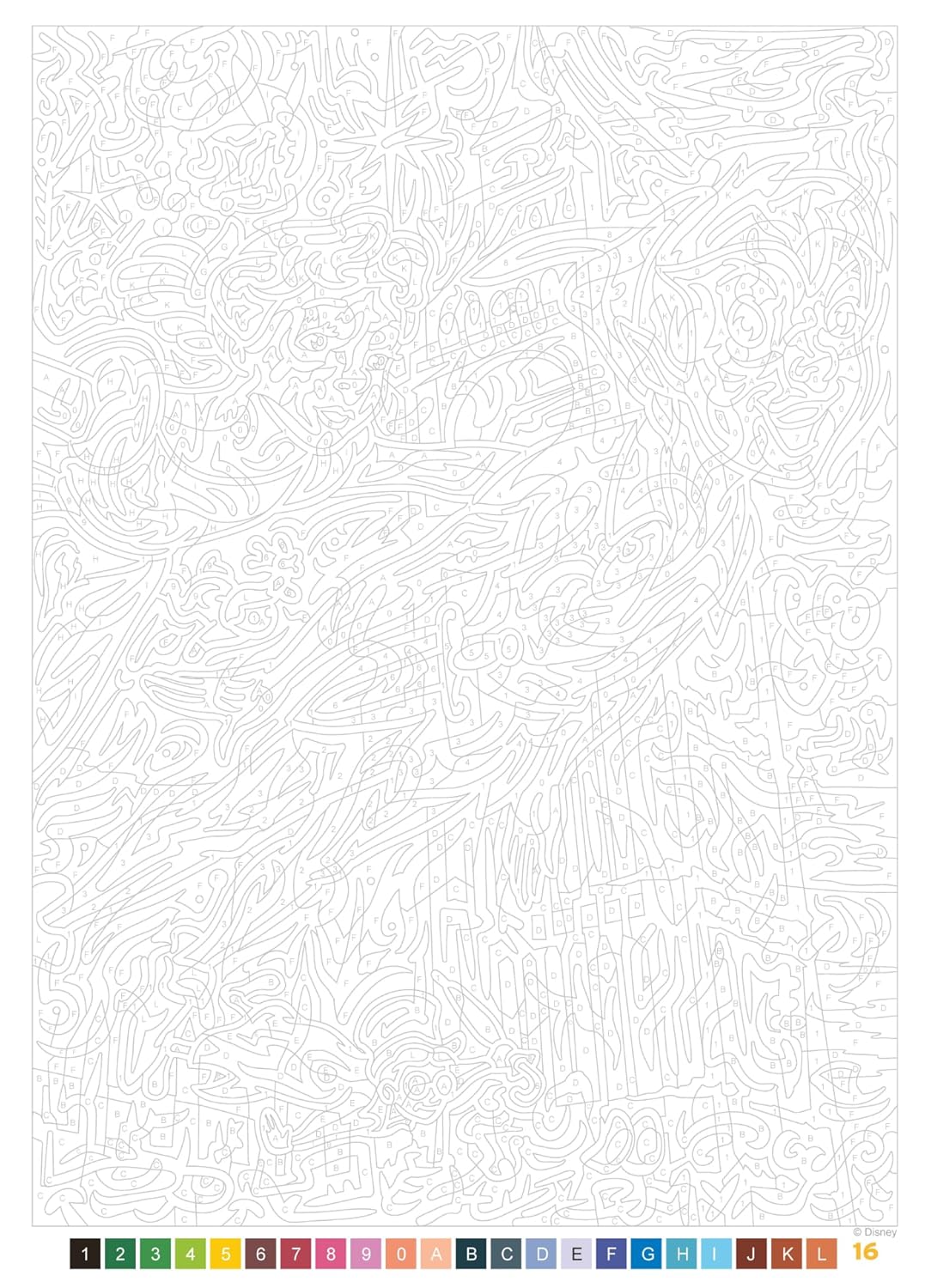 Disney Mystery Coloring Book – Best of the Classic Movies | Printable PDF Download