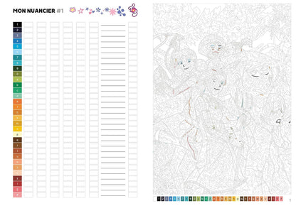Totally Spies Mystery Coloring Book (PDF) – Color by Number | 50 Printable Pages for Kids & Adults