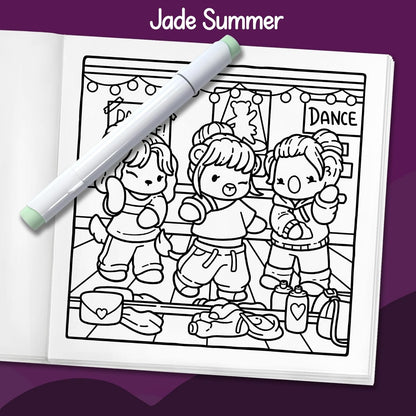 Cozy K-Pop: Cute Coloring Book for Adults and Teens Celebrating the Worldwide Music Sensation (Cozy Coloring Books)