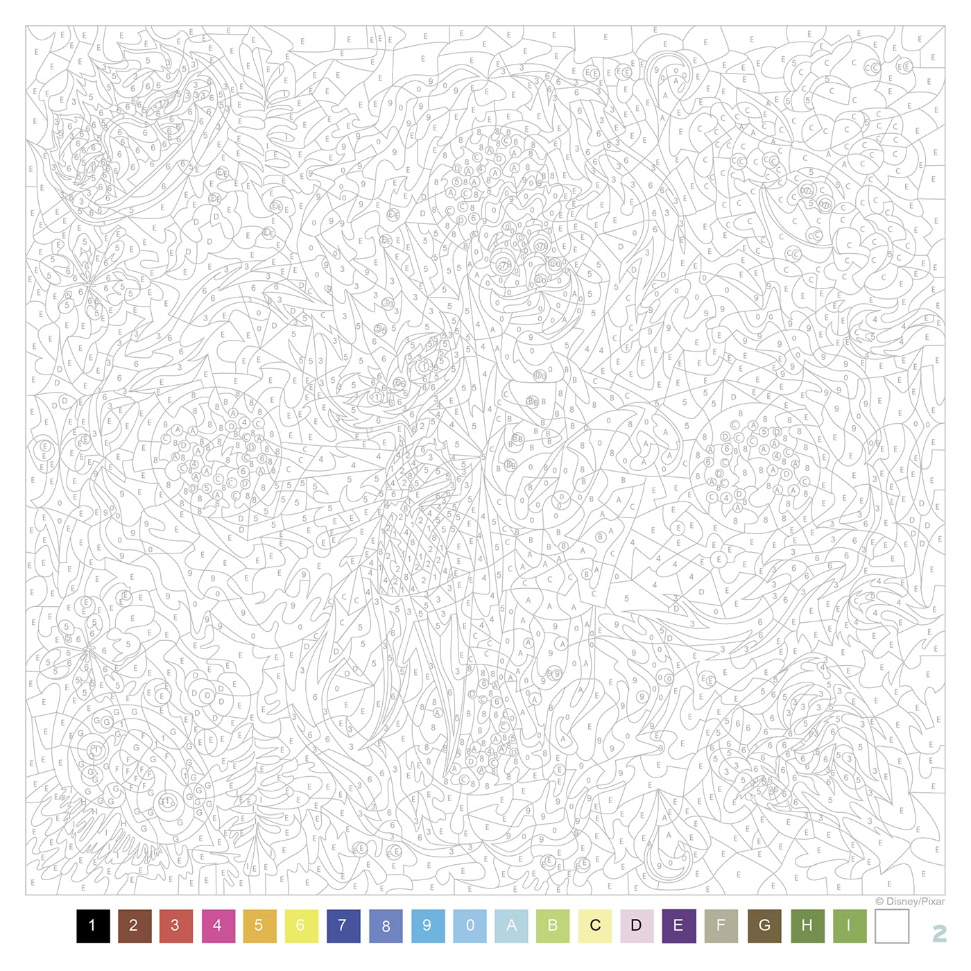 Disney Mandalas – Mystery Coloring Book (40 Pages) | Printable & iPad-Friendly