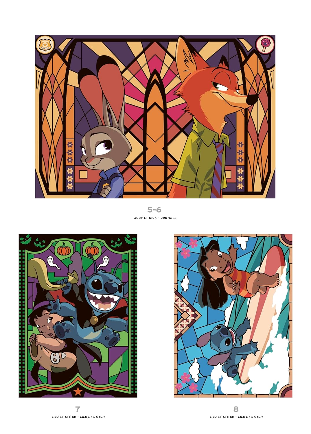 Disney Mystery Coloring Book – Stained Glass Edition (Volume 2) | Printable PDF Download