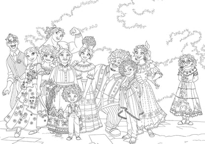 Disney Masterpieces Coloring Book – 100 Pages (Printable PDF)