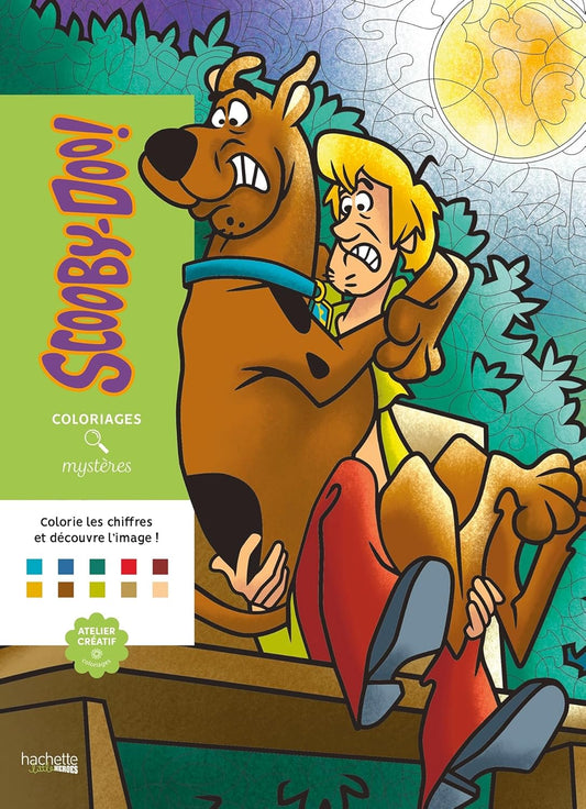 Scooby-Doo Color by Number – Fun Cartoon Coloring Book – Mystery Inc Activities – Digital Download