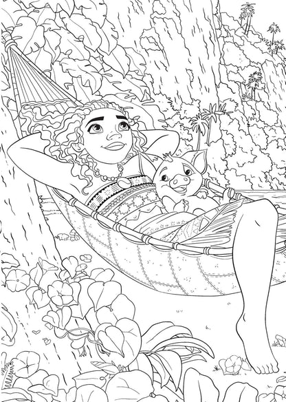 Disney Four Seasons – 100 Coloring Pages (Printable PDF)