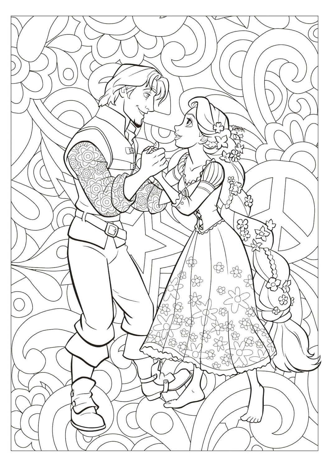 Disney Summer of Love – Grand Coloring Block (60 Pages)