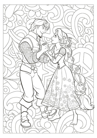 Disney Summer of Love – Grand Coloring Block (60 Pages)