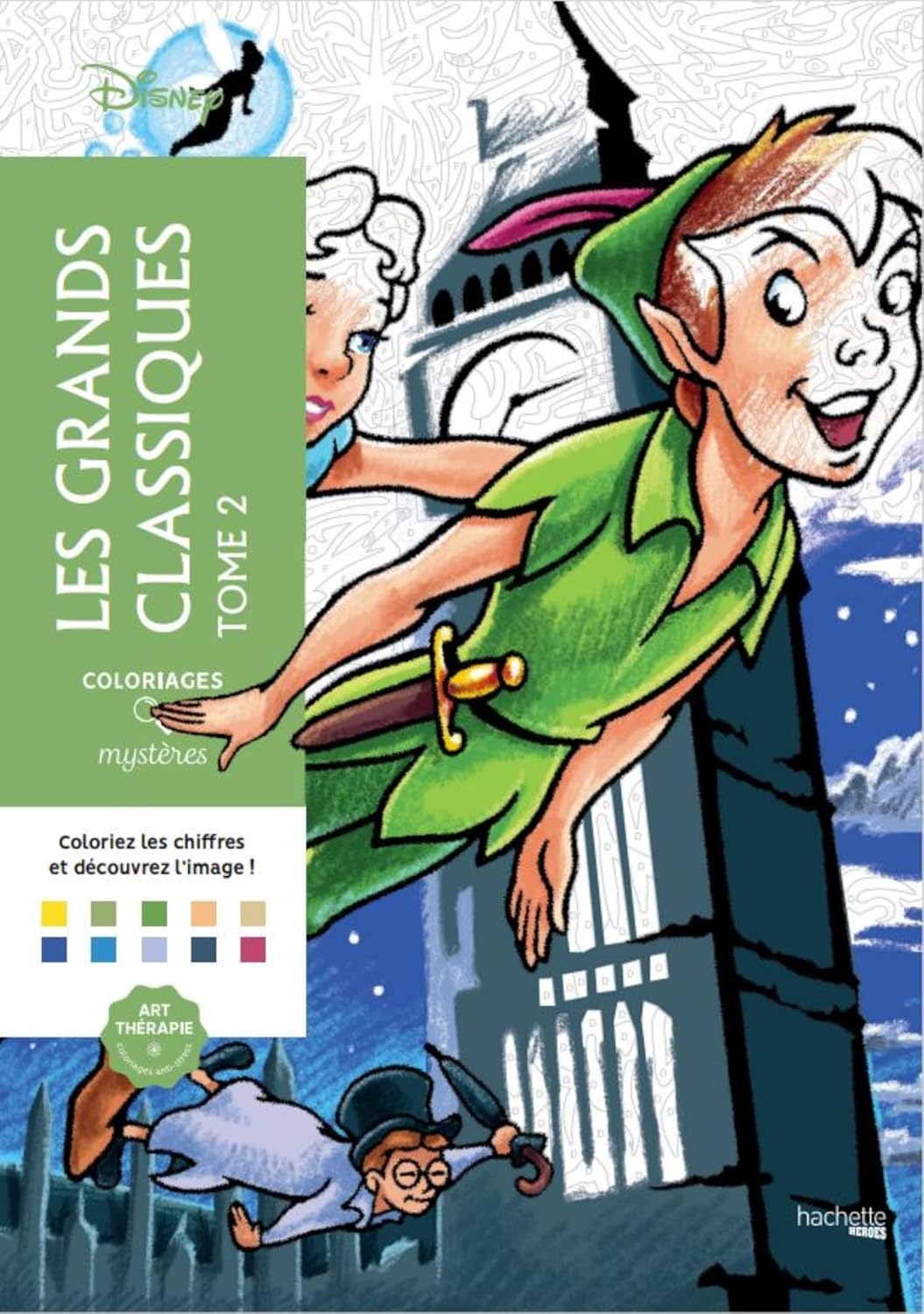 Disney Great Classics – Volume 2 | Mystery Color-by-Number Coloring Book (PDF Download)
