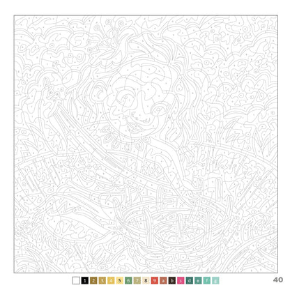 Petites poupées – Coloriages Mystère