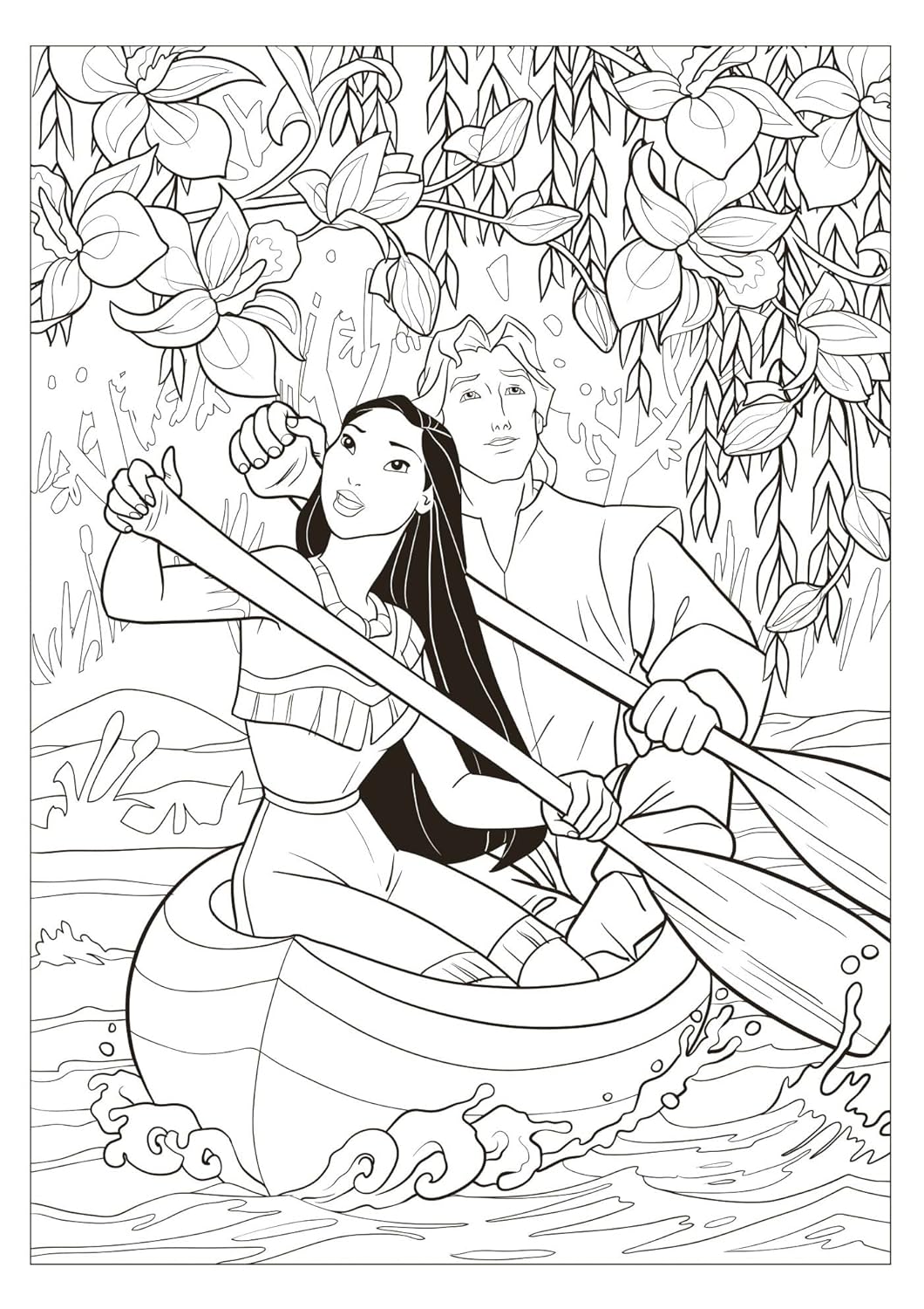 Disney Summer of Love – Grand Coloring Block (60 Pages)