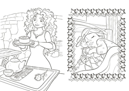 Disney – Home Sweet Home: Art Therapy Coloring Book (100 Illustrations, PDF)