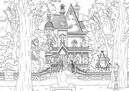 Disney – Home Sweet Home: Art Therapy Coloring Book (100 Illustrations, PDF)