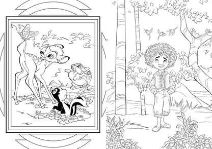 Disney Mega Coloring Book – 300 Pages | Classic, Mystery, Dot-to-Dot & More | Printable PDF