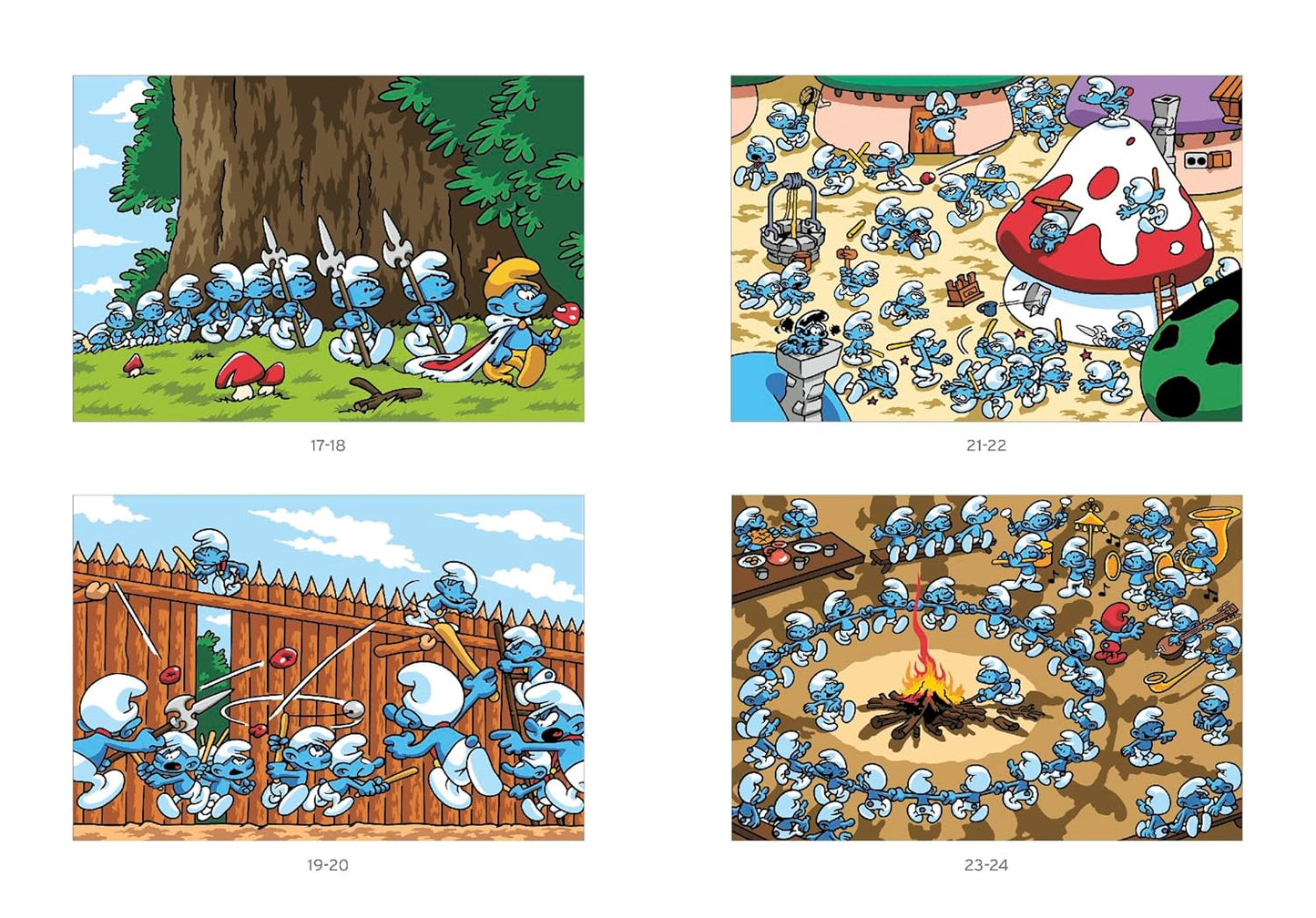 Smurfs Mystery Coloring Book – Volume 2 | Color-by-Number | Printable PDF