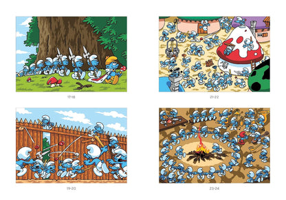 Smurfs Mystery Coloring Book – Volume 2 | Color-by-Number | Printable PDF
