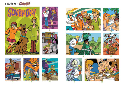 Scooby-Doo Color by Number – Fun Cartoon Coloring Book – Mystery Inc Activities – Digital Download