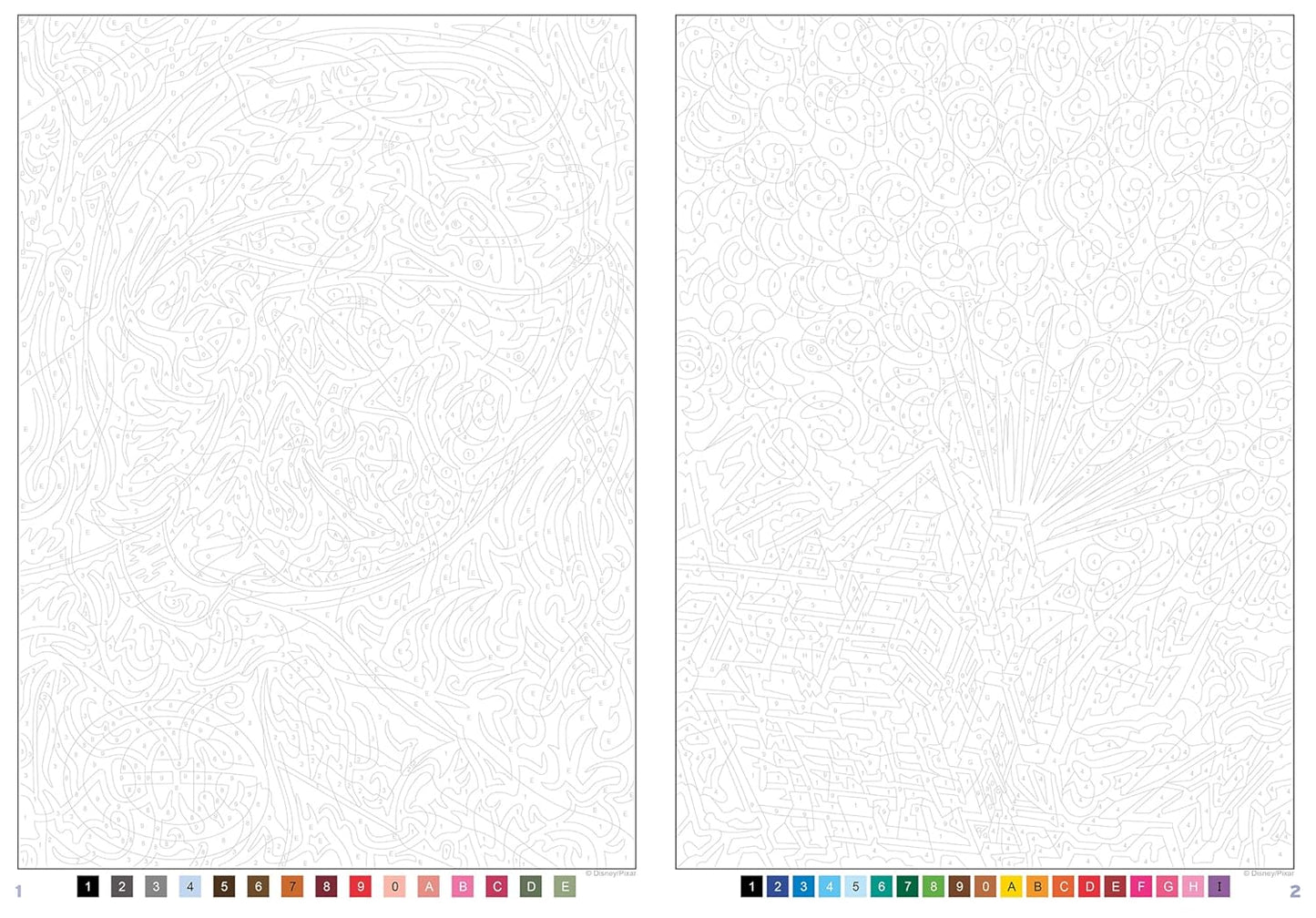 Disney Mystery Coloring – Best of Pixar Edition | PDF Download