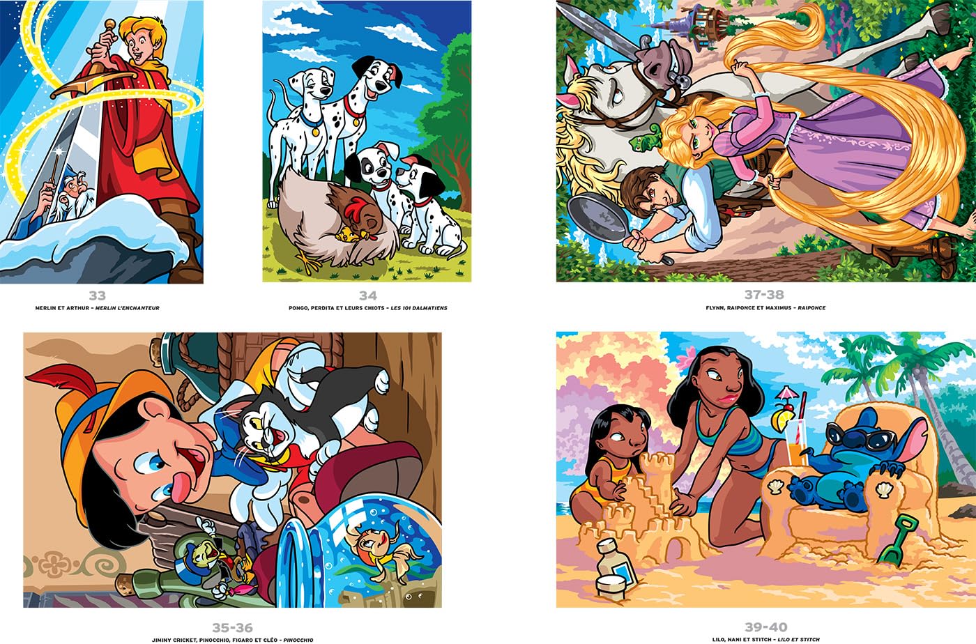 Disney Mystery Coloring Book Tome 13 (PDF) – Color by Number | 100 Printable Pages for Kids & Adults