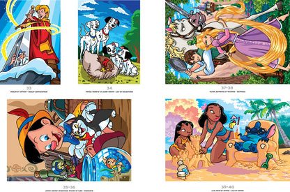 Disney Mystery Coloring Book Tome 13 (PDF) – Color by Number | 100 Printable Pages for Kids & Adults