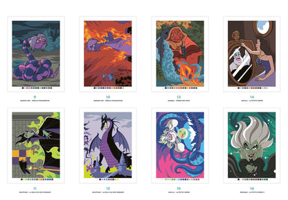 Disney Mystery Coloring – Fairies, Wizards & Magicians – Color by Number Book – Digital Download