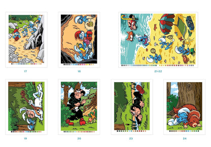 The Smurfs Mystery Coloring Book | Printable PDF Download