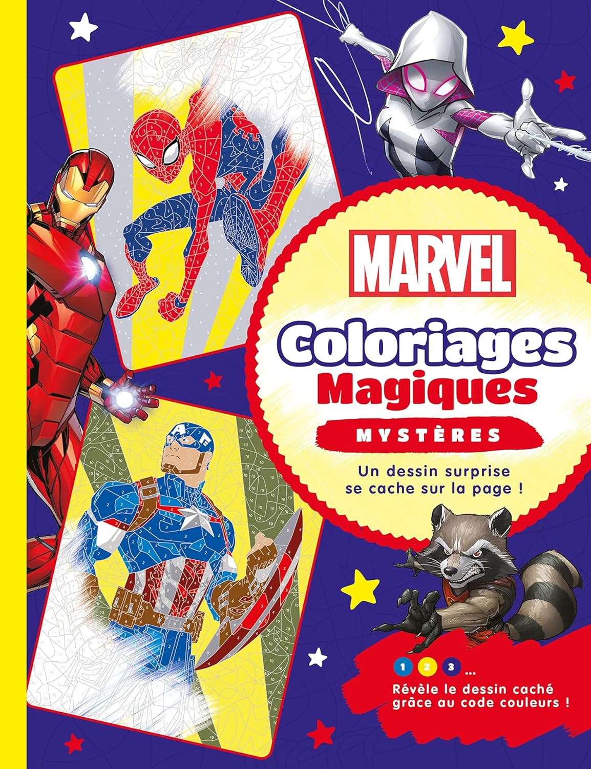 Marvel Magic Coloring Book – Mystery Pages (Digital PDF Download)