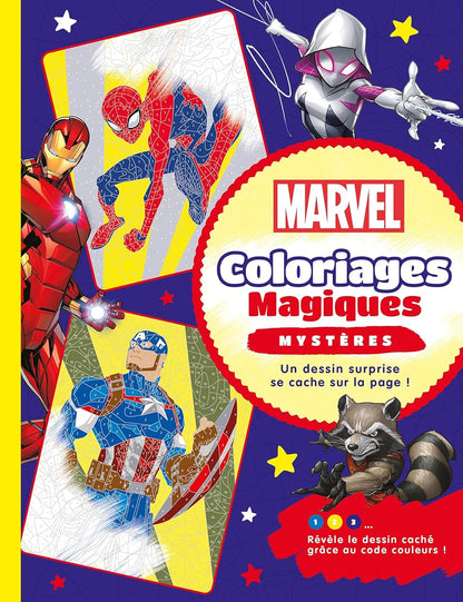 Marvel Magic Coloring Book – Mystery Pages (Digital PDF Download)