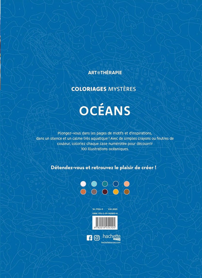 Mystery Coloring – Oceans | Color by Number & Letter Reveal