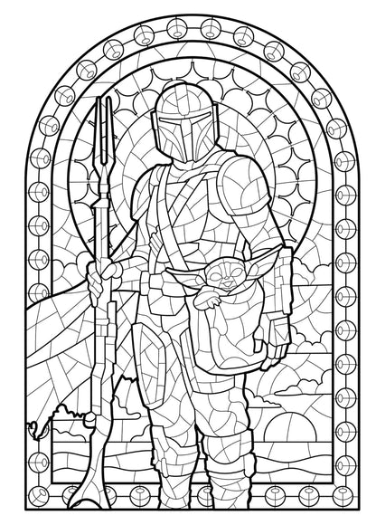100% Little Galaxy Explorer Coloring Book PDF | Cute Space Creature Coloring Pages | Fantasy Sci-Fi Printable Coloring Book