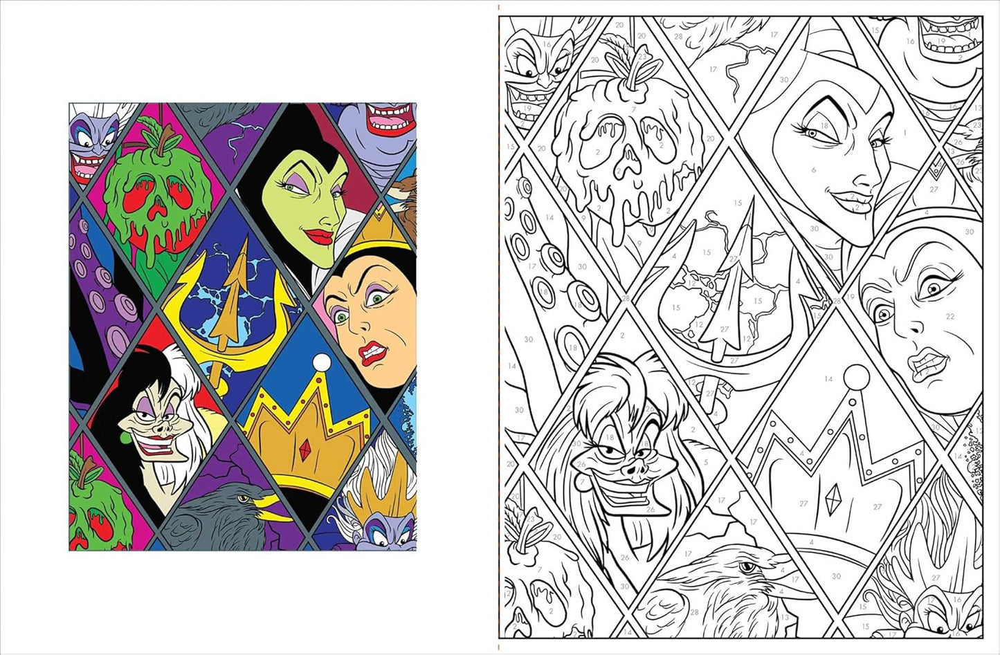 Disney Villains Color-By-Number PDF – 90+ Wicked Coloring Pages Featuring All 32 Villains