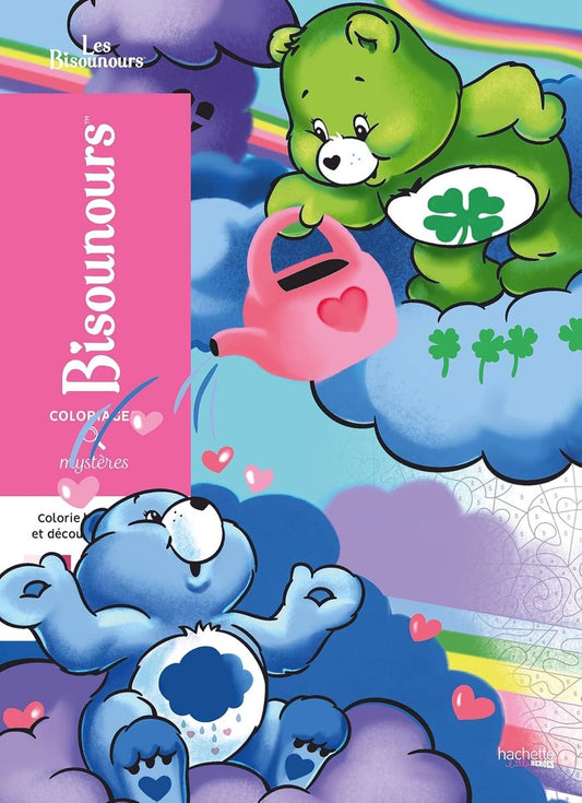 Bisounours Color by Number – Care Bears Coloring Book – Cute Cartoon Activity – Digital Download