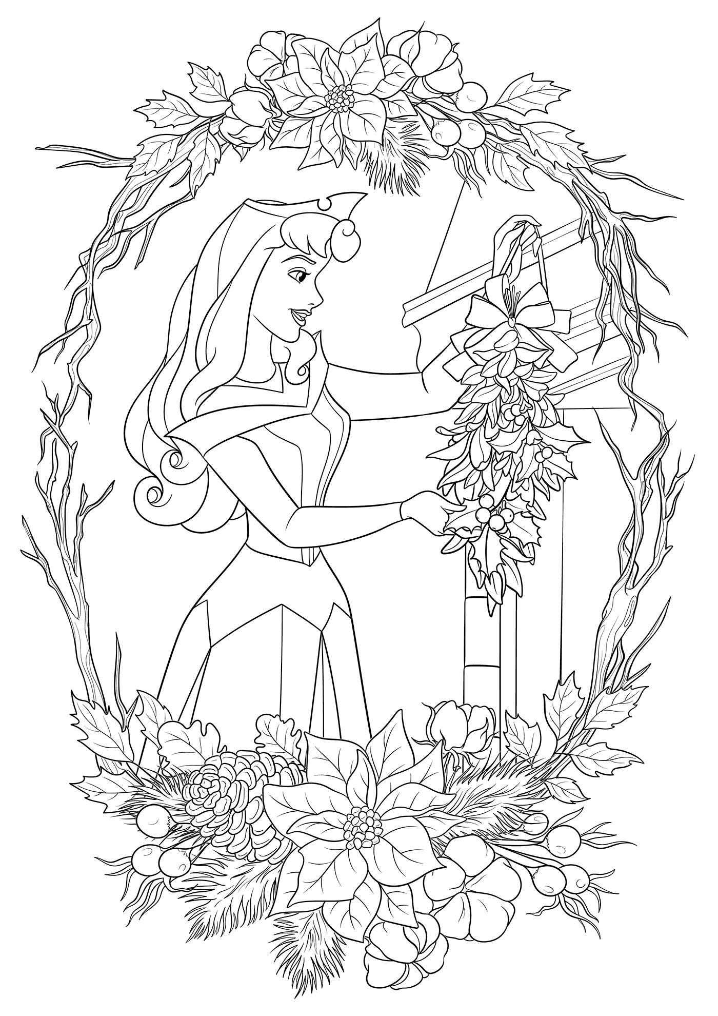 Winter Magic – Disney Coloring Book
