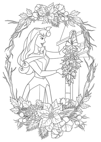 Winter Magic – Disney Coloring Book
