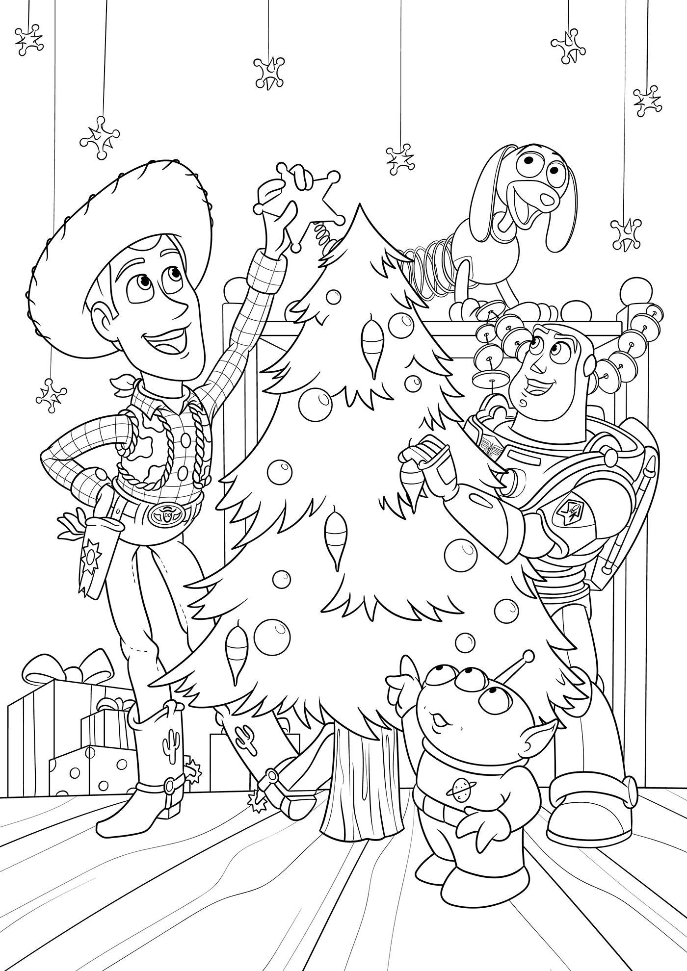 Winter Magic – Disney Coloring Book