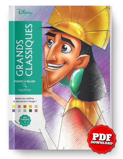 Disney Classic Characters Dot-to-Dot Coloring Book – Mystery Connect the Dots (PDF)