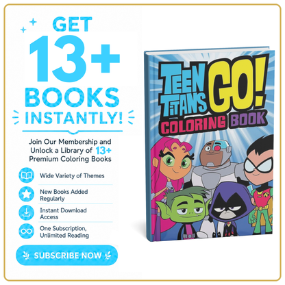 Unlimited Access – 300+ Coloring Books