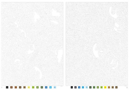 Smurfs Mystery Coloring Book – Volume 2 | Color-by-Number | Printable PDF