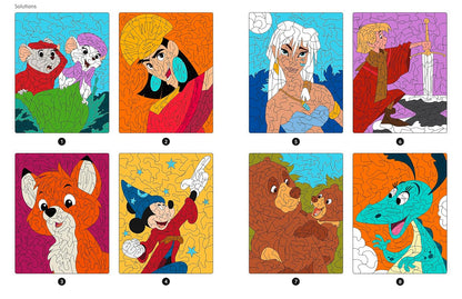 Disney Magic Color-by-Number – Classic Characters Mystery Coloring Book (PDF)