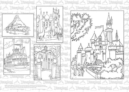 Fantasy Adventure Coloring Book PDF | Enchanted Kingdom, Magical Characters, Printable Coloring Pages