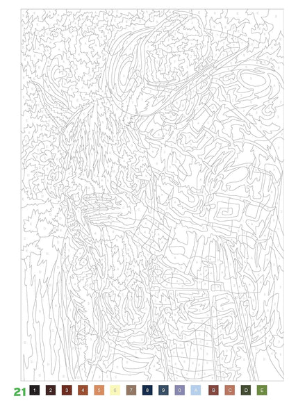 Mystery Color-by-Number – 100 New Mystery Coloring Pages (PDF)