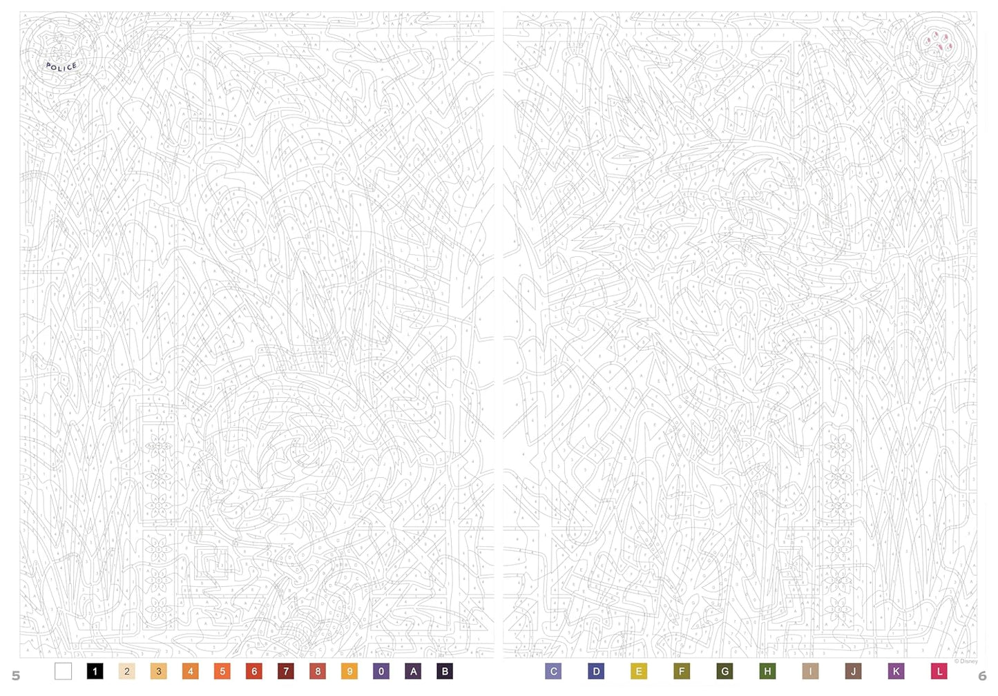 Disney Mystery Coloring Book – Stained Glass Edition (Volume 2) | Printable PDF Download