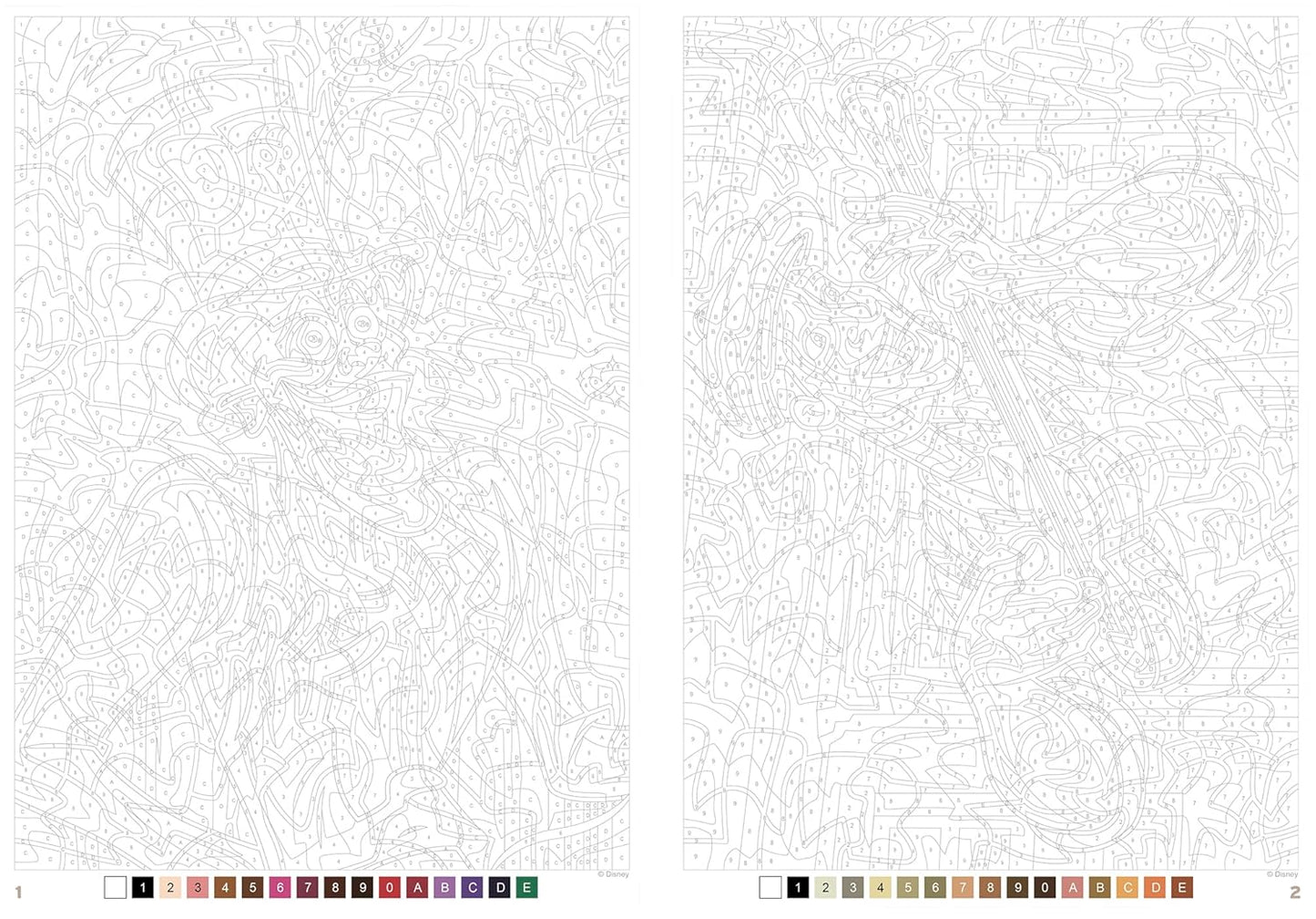 Disney Classics – Beginner Mystery Coloring Book | 100 Pages | Printable & iPad Friendly