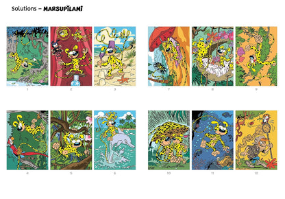 Marsupilami – Coloriages Mystères PDF | Color by Number Adventure Book for Kids