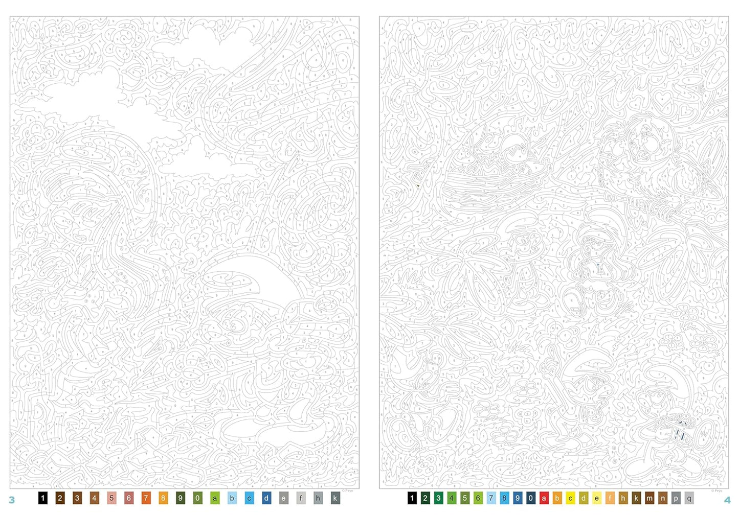 The Smurfs Mystery Coloring Book | Printable PDF Download