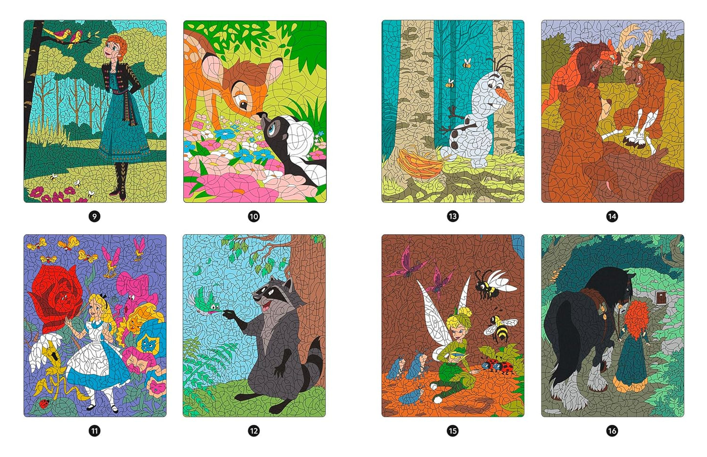 Disney Magic Mystery Coloring Book – Forest Adventure Edition (PDF | Color-by-Number for Kids 7+)