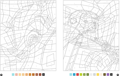 Disney Magical Coloring – Mystery Mosaic Pages (Digital PDF)