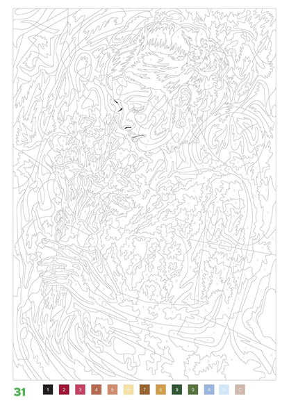 Mystery Color-by-Number – 100 New Mystery Coloring Pages (PDF)