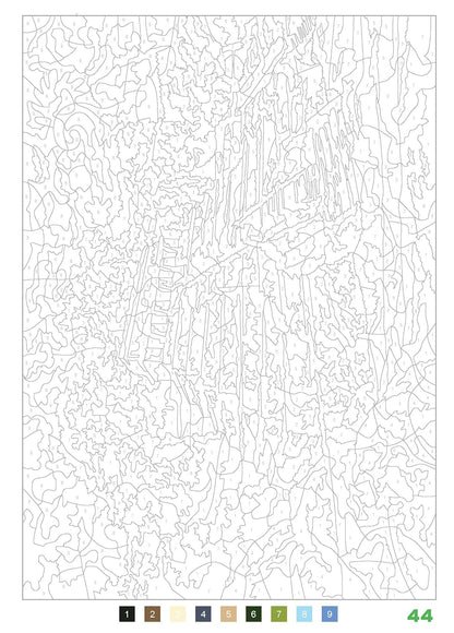 Mystery Color-by-Number – 100 New Mystery Coloring Pages (PDF)