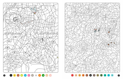 Disney Magic Mystery Coloring Book – Forest Adventure Edition (PDF | Color-by-Number for Kids 7+)