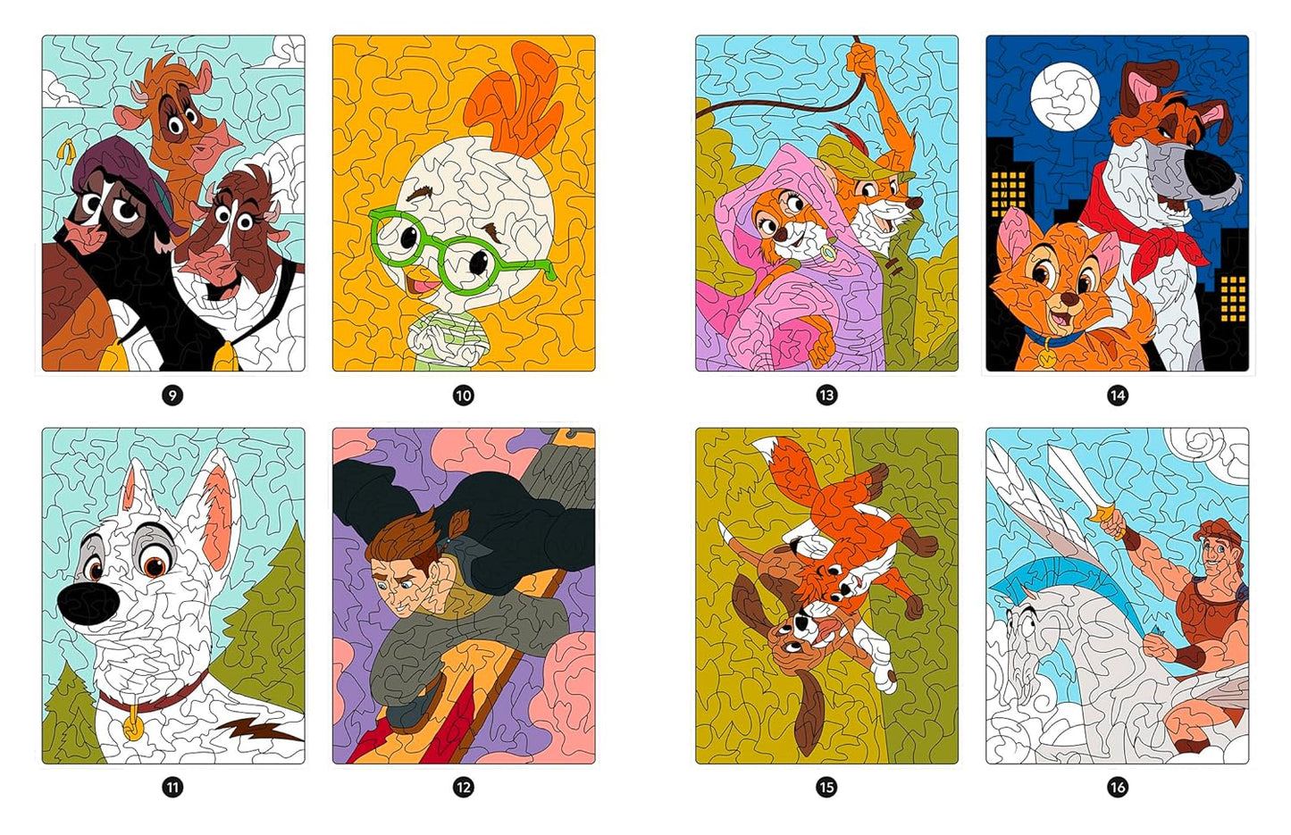 Disney Magic Color-by-Number – Classic Characters Mystery Coloring Book (PDF)